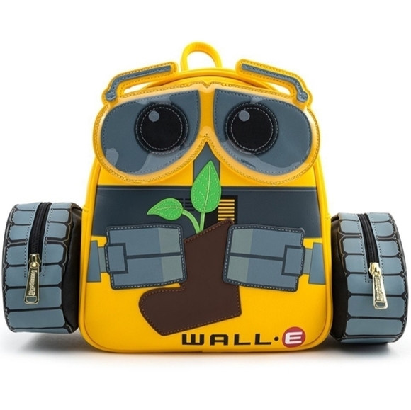 Loungefly Pixar WallE & Eve Plant Boot Backpack main image 5